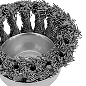 Щетка чашка д/дрели 75мм круч. метал. пров.Matrix Щетка чашка д/дрели 75мм круч. метал. пров.Matrix