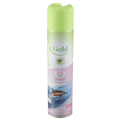  Освежитель воздуха GOLD WIND Ocean 300мл 