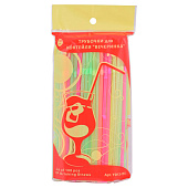  Набор трубочек для коктейля "Зигзаг" 5 шт. (L=26 см) 