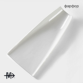Блюдо фарфоровое Magistro «Бланш», 33,5?16?5 см,белый 4177896 Блюдо фарфоровое Magistro «Бланш», 33,5?16?5 см,белый 4177896