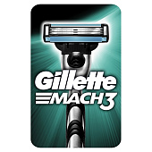 Станок для бритья GILLETTE MACH3 Бритва с 1 сменной кассетой Станок для бритья GILLETTE MACH3 Бритва с 1 сменной кассетой
