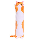 Мягкая игрушка Maxitoys, Кот батон рыжий, 90 см