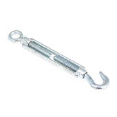 Талреп крюк-кольцо М10, DIN 1480, 1шт, цинк Талреп крюк-кольцо М10, DIN 1480, 1шт, цинк