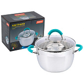 Кастрюля из нержавеющей стали Mallony Bravo 2.1л 005428 Кастрюля из нержавеющей стали Mallony Bravo 2.1л 005428