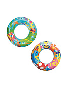 Круг надувной для плавания Дизайнерский 56 см (36013) от 3-6 лет 499342 Круг надувной для плавания Дизайнерский 56 см (36013) от 3-6 лет 499342