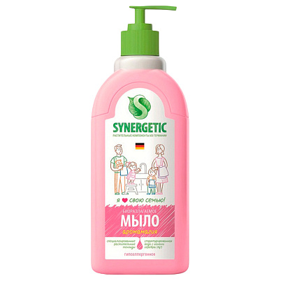  Жидкое мыло Synergetic биоразлагаемое Аромамагия 500мл 