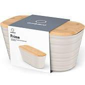 Хлебница Prime 395х225х205мм бамб/кр Теплый бежевый APR002PSBG Хлебница Prime 395х225х205мм бамб/кр Теплый бежевый APR002PSBG