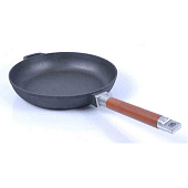 Сковорода 200мм чугун съем.дер/руч. 0120 Сковорода 200мм чугун съем.дер/руч. 0120