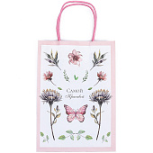 Пакет крафт "Самой красивой" 18 х 8 х 25 см 9924476 Пакет крафт "Самой красивой" 18 х 8 х 25 см 9924476