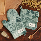 Кухонный набор 2 предмета Лесная прохлада Доляна 9462701 Кухонный набор 2 предмета Лесная прохлада Доляна 9462701