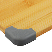 Доска разделочная бамбук силикон, Satoshi 27х22х1,5 см 851-186 Доска разделочная бамбук силикон, Satoshi 27х22х1,5 см 851-186