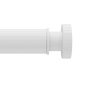  Карниз для ванной Elegante 110-200см белый 010A200I14 Iddis, RSW0120i14 