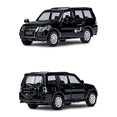 Машина металлическая ТМ Автопанорама 1:43 Mitsubishi Pajero 4WD Turbo цвет: черный, JB1251429