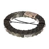  Лента монтажная волнистая 17х0,55мм, цинк, 25м 