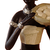 Фигурка декоративная "Африканка", L6 W4,5 H30 см Фигурка декоративная "Африканка", L6 W4,5 H30 см