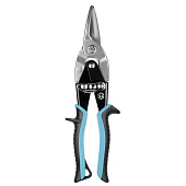 Ножницы по металлу 250мм, прямой рез, сталь CrV, двухкомпонентные рукоятки, FINLAND Ножницы по металлу 250мм, прямой рез, сталь CrV, двухкомпонентные рукоятки, FINLAND