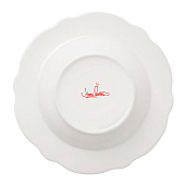 Суповая тарелка "Английская" цветы 22.2 см. 77776