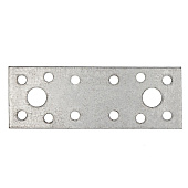 Пластина крепежная 100х35х1,8-2,0мм цинк Пластина крепежная 100х35х1,8-2,0мм цинк