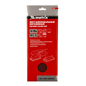 Шлифлист на бумажной основе, P80, 115х280мм (уп. 5шт) Шлифлист на бумажной основе, P80, 115х280мм (уп. 5шт)