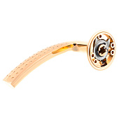  Ручка дверная RUCETTI RAP7 SG латунь/мат.золото 