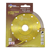 Диск алмазный ультратонкий X-тип 125х22,2х1,2мм TRIO-DIAMOND Ultra Thin X-Turbo Диск алмазный ультратонкий X-тип 125х22,2х1,2мм TRIO-DIAMOND Ultra Thin X-Turbo