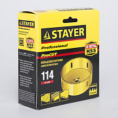Коронка 114мм биметал.универсал./STAYER "PROFESSIONAL Коронка 114мм биметал.универсал./STAYER "PROFESSIONAL