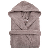 Халат махровый с капюшоном женский SL HOME: Basic "Софт Мист", р-р L, 100% хл, 420 г/м2 10091627 Халат махровый с капюшоном женский SL HOME: Basic "Софт Мист", р-р L, 100% хл, 420 г/м2 10091627