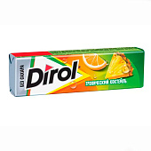  Жевательная резинка Дирол тропический коктейль 13,6г 