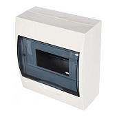 Бокс ЩРН-П-8 навесной IEK на 8 модулей, IP41 Бокс ЩРН-П-8 навесной IEK на 8 модулей, IP41