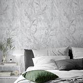  Обои 0.53х10м PROTECT-GRACIA арт. HC11063-41a Серый фон /HomeColor 