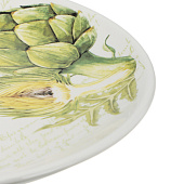 Тарелка Millimi Артишоки 25,5 см керамика 824-062 Тарелка Millimi Артишоки 25,5 см керамика 824-062