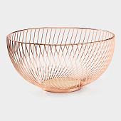 Фруктовница Доляна, 27х27х10 см, бронза 10515841 Фруктовница Доляна, 27х27х10 см, бронза 10515841