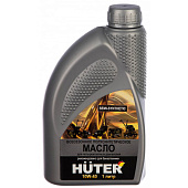 Масло моторное 10W-40 полусинтетическое для четырёхтактных двигателей, Huter, 1л.