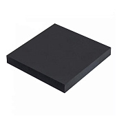 Блок для записей самоклеящийся Brauberg Black, 76х76 мм, 100 листов, черный, 115204
