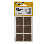 Пункт фетр.самокл. 35х35 св.корич (6 шт) "Element" Пункт фетр.самокл. 35х35 св.корич (6 шт) "Element"
