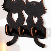 Ключница открытая "Киски" 11х10,5 см 7114442 Ключница открытая "Киски" 11х10,5 см 7114442