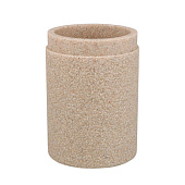  Стакан для зубных щеток Дюна полирезина 106555 Zenfort 