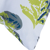  Подушка декоративная 40х40 Папоротник рогожка  16151 