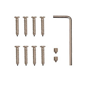  Накладка под цилиндр Code Deco Slim DP-C-30-WM, матовый белый 