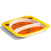 Тарелка детская из бамбука «Леопард», 5083784 Тарелка детская из бамбука «Леопард», 5083784