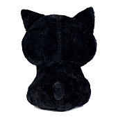 Мягкая игрушка Кот, 20 см, цвет черный, 9891272 Мягкая игрушка Кот, 20 см, цвет черный, 9891272