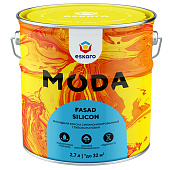 Краска фасадная "Eskaro MODA Fasad Silicon"2,7 л Краска фасадная "Eskaro MODA Fasad Silicon"2,7 л