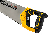 Ножовка по дереву 500мм, 9 TPI, зуб 3D, металлопластиковая рукоятка Denzel Ножовка по дереву 500мм, 9 TPI, зуб 3D, металлопластиковая рукоятка Denzel