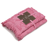 Комплект полотенец Versal (50х90 см - 1шт, 70х140 см - 1 шт.), махра, пыльная роза Комплект полотенец Versal (50х90 см - 1шт, 70х140 см - 1 шт.), махра, пыльная роза