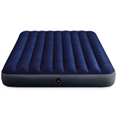 Intex Кровать надувная Classic downy Квин(Fiber tech), 152x203мx25см, руч.насос, 2 подушки 64765 Intex Кровать надувная Classic downy Квин(Fiber tech), 152x203мx25см, руч.насос, 2 подушки 64765