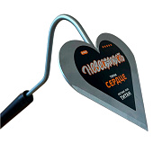 Тяпка-сердце ЦИ Невесомость 140х1500 мм, алюминиевый черенок 2455 Тяпка-сердце ЦИ Невесомость 140х1500 мм, алюминиевый черенок 2455