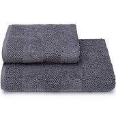  Полотенце 50х90 махровое ПЦ-2601-4864 (17-1503, серый) 