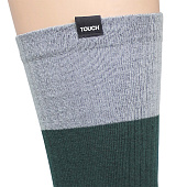  Мужские носки арт. 2423, р. 25-27, зеленый/серый 