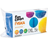 Набор губок для мытья посуды Fun Clean XL 5шт. Арт.6794