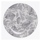 Тарелка обеденная BLOOMING серая 24см DMD240 Тарелка обеденная BLOOMING серая 24см DMD240